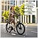 24 Pollici Bicicletta Elettrica Urbana per Adulti SU7 Batteria 36V 13Ah Shimano 7 Velocità Display LCD con sblocco NFC 250W 25KM /H 30-60km E-Bike Beige per Uomo e Donna - Foto miniatura 7