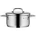 Tegame Con Coperchio Acciaio Inox Cromargan 18/10 Ø 16cm H 12,5cm - Linea Mini - Foto miniatura 1