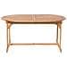 Set Da Giardino In Legno 8 Posti Con Cuscini A Righe Blu / beige Maui - Foto miniatura 24