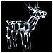 Decorazioni di Natale a Forma di Renne 3 pz 229 LED - Foto miniatura 5