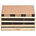 Casetta Cova per Galline 3 Scomparti 93x40x65 cm Legno di Pino - Foto miniatura 6