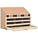 Casetta Cova per Galline 3 Scomparti 93x40x65 cm Legno di Pino - Foto miniatura 7