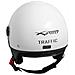 Casco Jet Scooter Moto Ece 22 Doppia Visiera Parasole Bianco Xs - Foto miniatura 3