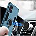 Cover Samsung Galaxy A51 Bi-materiale Anello Supporto Video Blu - Foto miniatura 3