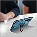 Cover Samsung Galaxy A51 Bi-materiale Anello Supporto Video Blu - Foto miniatura 4