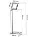 Supporto Tablet 9.7'-10.1' Da Terra Per Esposizione Mc-645 - Foto miniatura 3