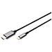 Usb-c Hdmi Adapter 1.8m 4k 30hz Black Metal Housing - Foto miniatura 2