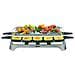 Raclette PR 457 B per 10 Persone Piastre In Pietra Potenza 1350 W Colore Nero / Inox - Foto miniatura 2