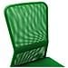 Sedia da Ufficio Verde 44x52x100 cm in Tessuto a Rete - Foto miniatura 2