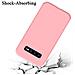 Custodia Compatibile Con Samsung Galaxy S10 Plus In Liquid Rosa - Coperchio Protettivo In Silicone Tpu Flessibile - Foto miniatura 3
