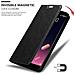 Cadorabo Custodia Compatibile Con Meizu M6s In Nero Di Notte - Coperchio Protettiva Con Chiusura Magnetica, Funzione Stand E Tasca Per Le Carte - Foto miniatura 7