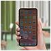 Pellicola Privacy Iphone 11 Pro Max Vetro Temperato 9h Anti-macchie - Foto miniatura 2