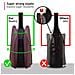 Borsa Termica Per Bottiglie Di Vino O Champagne, Refrigeratore Vino, Raffredda Bottiglie Di Vino Da Tavolo, Ghiaccio Per Bottiglie, Tessuto Idrorepellente Ed Elastico (bordeaux)  - Foto miniatura 6