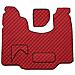 Tappeto Centrale In Skeentex - Rosso - Compatibile Per Scania G Serie 5 (03/04>08/09) Automatico - Scania G Serie 6 (09/09>08/13) Automatico - Scania G Serie 6 - Streamline (09/13>12/17) Automatico - Foto miniatura 2