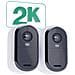 Essential Telecamera di sorveglianza per esterni 2K 2K, set da 2 - Foto miniatura 6