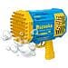 Bazooka Per Bolle 69 Fori Led - Modello Bubble Gun, Giallo - Foto miniatura 1