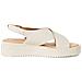 Ivory Casual Open Sandals Sandali Pelle Scarpe Donna Beige Eu 39, 1-28231-42 418 - Foto miniatura 3