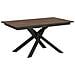 Tavolo allungabile 80x160/220cm Ganty bianco frassino - bordo Antracite telaio antracite - Foto miniatura 1