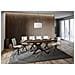 Tavolo allungabile 80x160/220cm Ganty bianco frassino - bordo Antracite telaio antracite - Foto miniatura 3