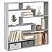 Mensola A Cubo Da Parete 7 Scomparti Truciolato Grigio Sonoma - Foto miniatura 1