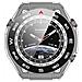 Custodia Protettiva Per Huawei Watch Ultimate - Guscio E Cassa Integrati In Argento Transparent - Foto miniatura 5