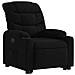 Poltrona Alzapersona Reclinabile Elettrica Nera in Tessuto - Foto miniatura 4
