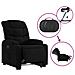 Poltrona Alzapersona Reclinabile Elettrica Nera in Tessuto - Foto miniatura 6