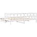 Letto Estraibile con Cassetti senza Materasso Bianco 90x200 cm - Foto miniatura 7