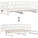 Letto Estraibile con Cassetti senza Materasso Bianco 90x200 cm - Foto miniatura 8