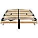 Base a doghe Marrone 80 x 190 cm Legno massello di faggio - Foto miniatura 2