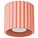 Lampada Da Soffitto Aura 1 Peach Gu10 Sl. 1824 - Minimalist Lampada A Soffitto Pesca 10x10x10 Cm - Foto miniatura 1