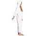 Pigiama Da Donna Tuta Intera Kigurumi Onesie Drago Sdentato Bianco 175-185 Xl - Foto miniatura 2