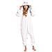 Pigiama Da Donna Tuta Intera Kigurumi Onesie Drago Sdentato Bianco 175-185 Xl - Foto miniatura 7