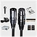 Cavo Microfono Xlr Maschio A Femmina - Cavo Audio Bilanciato Per Studio, Palco E Uso Domestico  0,25 M - Foto miniatura 3