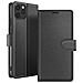 Custodia A Portafoglio Per Iphone 11 Pro Max Con Supporto E Linguetta Magnetica, Nero - Foto miniatura 1