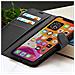 Custodia A Portafoglio Per Iphone 11 Pro Max Con Supporto E Linguetta Magnetica, Nero - Foto miniatura 5