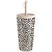 Bottiglia Termica Da Viaggio 500 Ml Design Almond Latte Motivo Leopardato, Leopardato - Foto miniatura 1