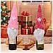 Copribottiglia Di Vino Con Gnomo Senza Volto Per Decorazioni Natalizie - Decorazioni Festive Red - Foto miniatura 4