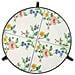 Set Di 3 Supporti In Mosaico Beige E Ferro Battuto: 33x33x37h, 28x28x3 - Foto miniatura 7