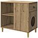 Casa per Gatti Rovere Artigianale 72 x 42.5 x 70 cm - Foto miniatura 1