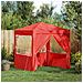 Tenda Party Rosso 200 x 200 x 240 cm PE e Acciaio - Foto miniatura 2