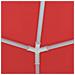 Tenda Party Rosso 200 x 200 x 240 cm PE e Acciaio - Foto miniatura 9