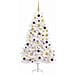 Albero di Natale artificiale 180 cm PVC e Acciaio Bianco - Foto miniatura 3