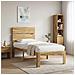 Letto Singolo con Testiera ROSTOCK Bianco 75 x 190 cm - Foto miniatura 2