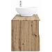 Set di mobili per il bagno 2 pz Rovere Artigianale - Foto miniatura 8