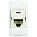Presa Rj45 Cat 6 Utp 110idc Matix Am5962c6 - Foto miniatura 2