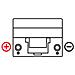 Exfb605 Batteria 12v 60 Ah 390 A Toyota Iq - Foto miniatura 2