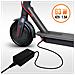 Caricabatterie Monopattini Elettrici 63w 42v 1.5a Presa 8.0*1.6mm Nero - Foto miniatura 2