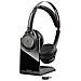 Cuffie Voyager Focus UC Wireless Stereo Colore Nero - Foto miniatura 1