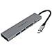 Docking Station Universale per Notebook MD-C312 2x USB 2.0  / HDMI Grigio + Power Delivery 100W - Foto miniatura 1